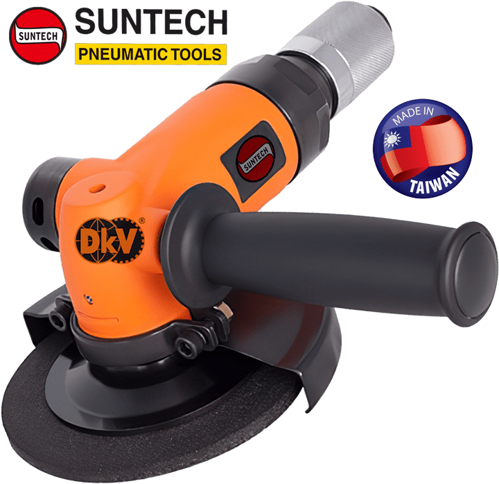 Máy mài góc khí nén Suntech SM-5D-6412R, Suntech air angle grinder SM-5D-6412R
