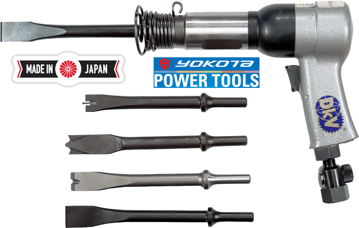 Súng gõ rỉ khí nén Yokota A-600, Yokota air auto cutters A-600