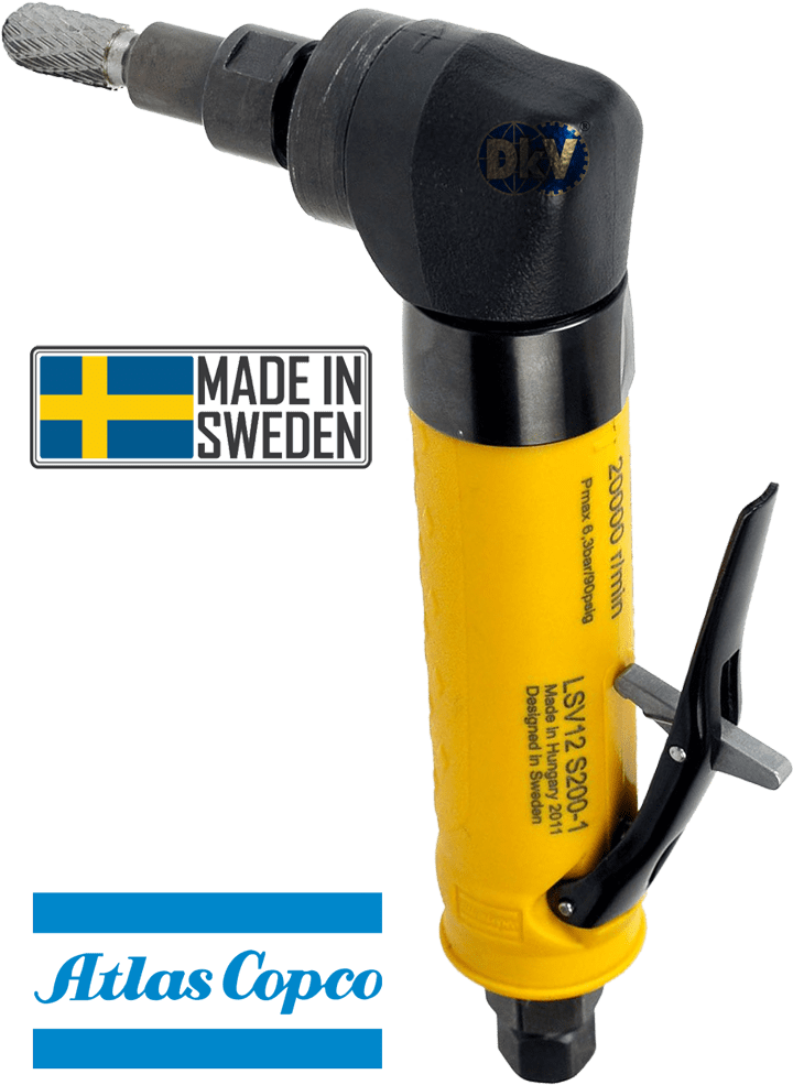 Máy mài khí nén Atlas Copco LSV12 S200-1, Atlas Copco air die grinder LSV12 S200-1