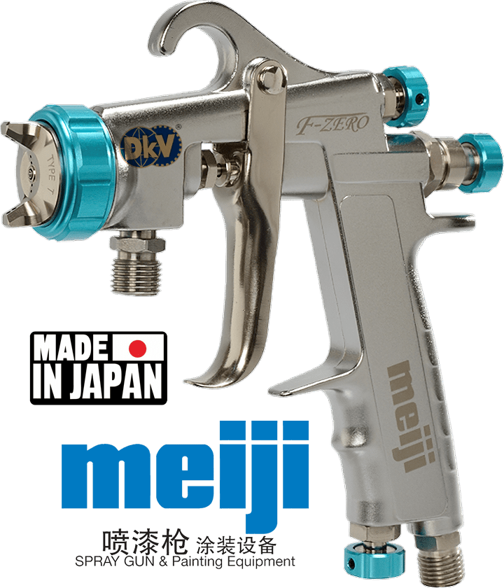 Súng phun sơn khí nén Meiji F-ZERO-B Type T, Meiji air spray gun F-ZERO-S Type T