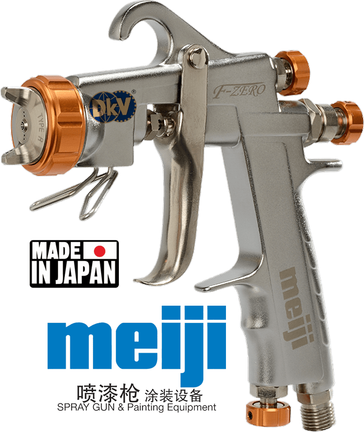 Súng phun sơn khí nén Meiji F-ZERO Type R, Meiji air spray gun F-ZERO Type R