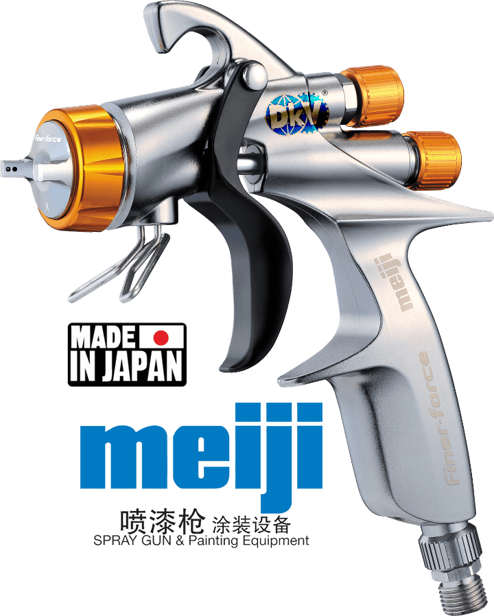 Súng phun sơn khí nén Meiji FINER-FORCE R, Meiji air spray gun FINER-FORCE R