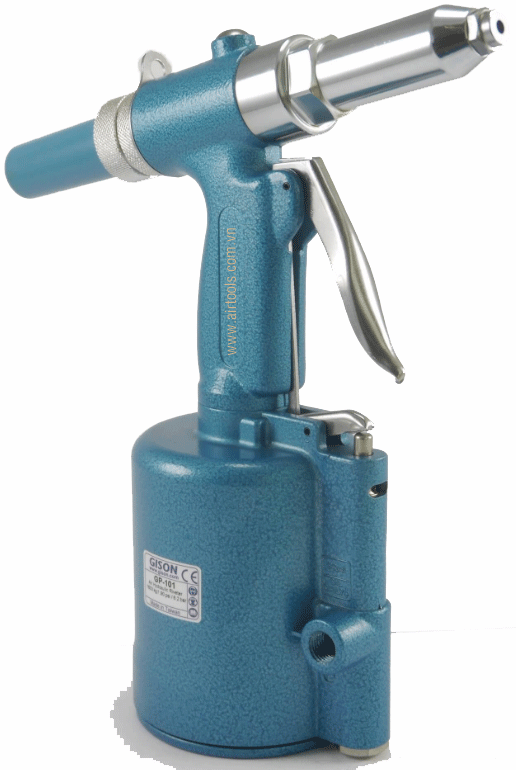 sung ban dinh rut khi nen gison gp-101, gison air hydraulic riveter gp-101