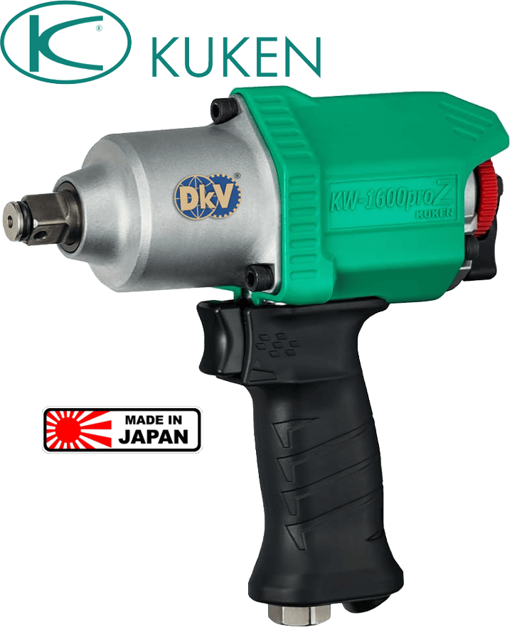 Súng siết bulong khí nén Kuken KW-1600PROZ, Kuken air impact wrench KW-1600PROZ