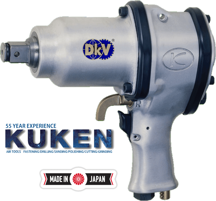 Súng siết bulong khí nén Kuken KW-2000P , Kuken air impact wrench KW-2000P