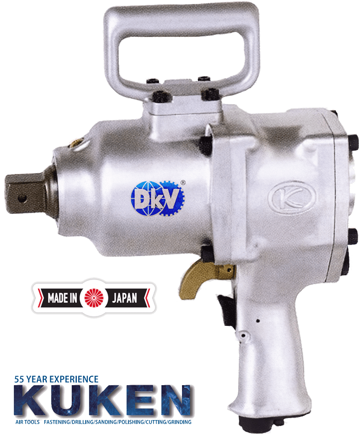 Súng siết bulong khí nén Kuken KW-380P, Kuken air impact wrench KW-380P