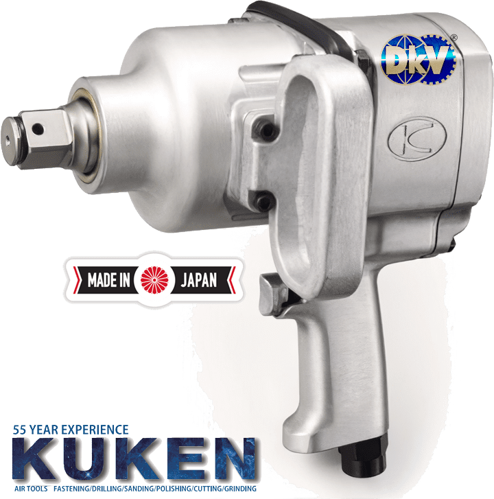 Súng siết bulong khí nén Kuken KW-430P, Kuken air impact wrench KW-430P