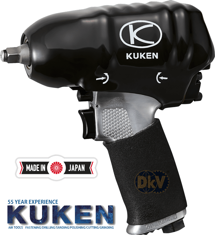 Súng siết bulong khí nén Kuken KW-12MP, Kuken air impact wrench KW-12MP