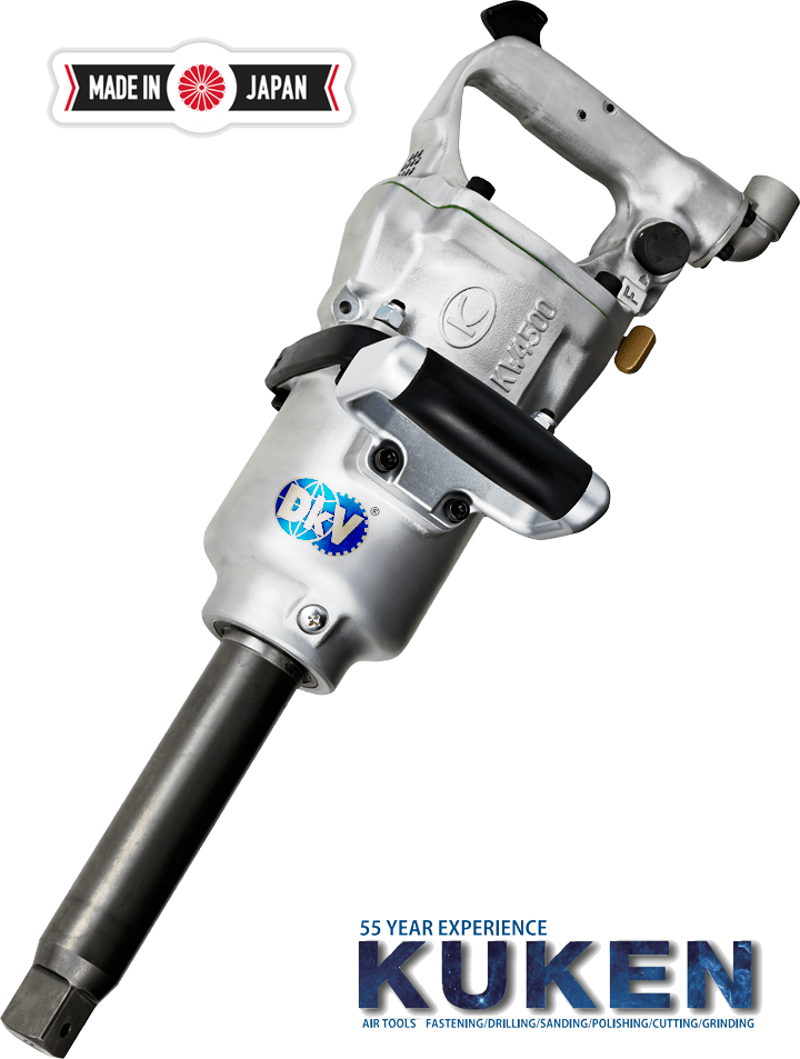 Súng siết bulong khí nén Kuken KW-4500GL, Kuken air impact wrench KW-4500GL