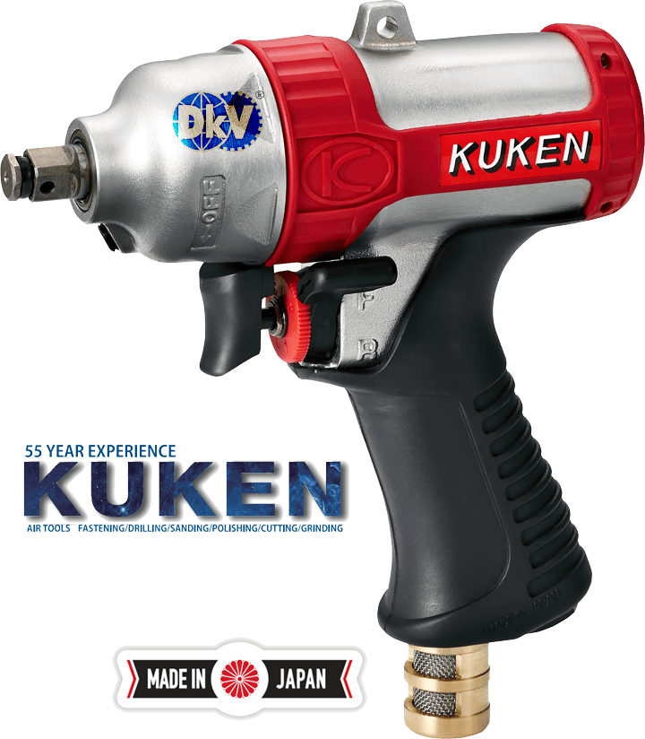 Súng siết bulong khí nén Kuken KW-7P, Kuken air impact wrench KW-7P