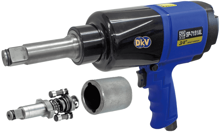 Súng siết bulong khí nén SP Air SP-7150AL-V8, SP Air air impact wrench SP-7150AL-V8